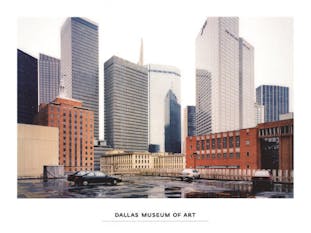 Dallas Parking Lot, Dallas ポスター + オーダーフレーム